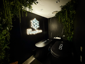 Twin Orca plunge tubs at Englewood studio